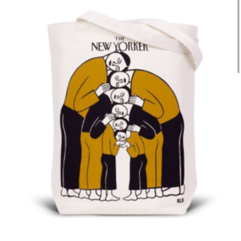 The New Yorker Canvas Tote Bag Limited Edition RLR
